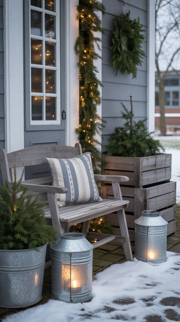 galvanized metal farmhouse decor