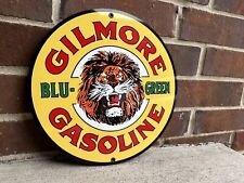 gasoline vintage advertising Style sign oil gas round metal