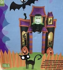 Gemmy 9’ Animated Frankenstein Archway Lighted Halloween Inflatable Airblown