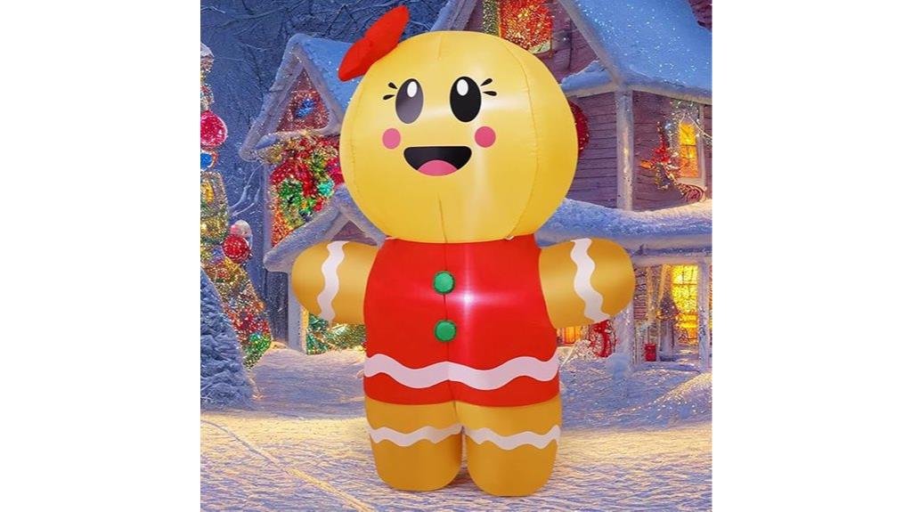 gingerbread man outdoor decoration