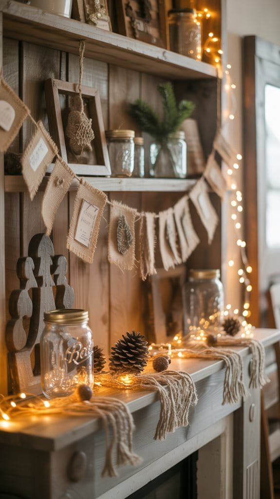 handmade rustic holiday decor