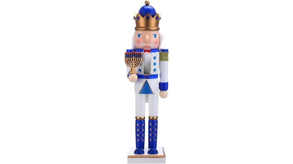 hanukkah themed nutcracker decorations