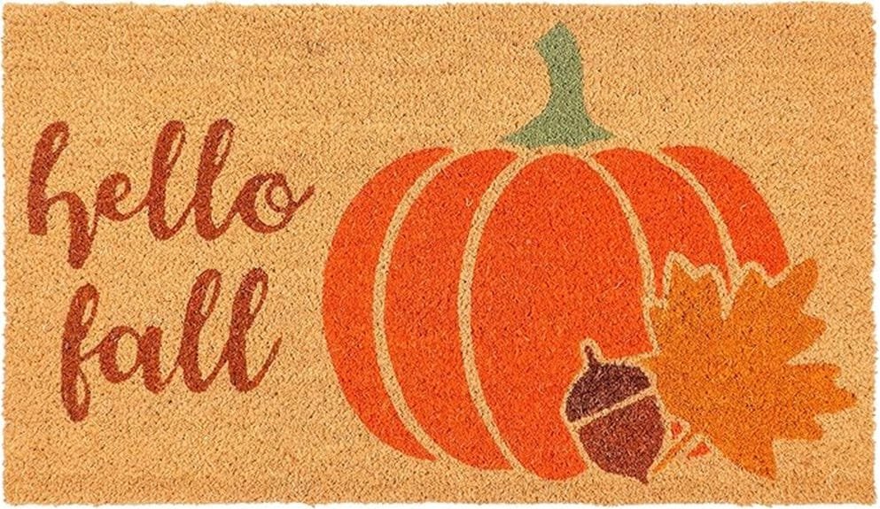 hello fall doormat design