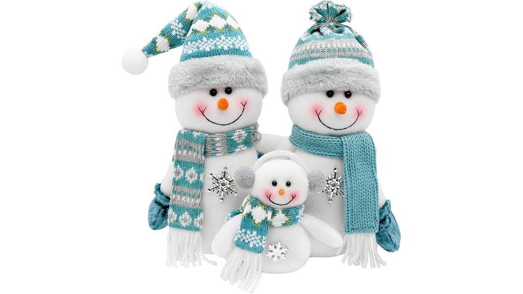 indoor christmas snowman decor