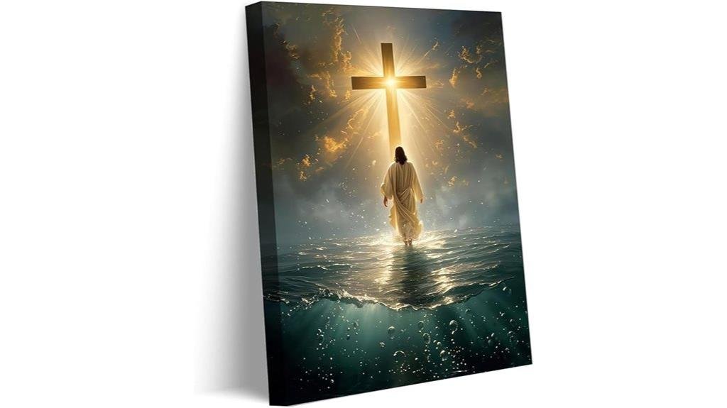 jesus walking on water
