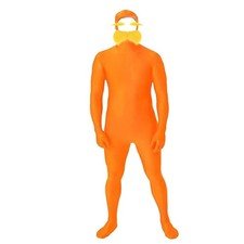 Kids Adults Dr Seuss The Lorax Costume Morph Bodysuit Moustache Book Week