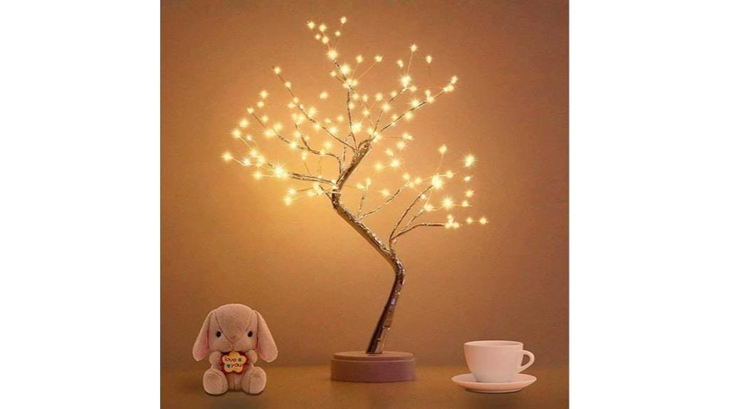 led bonsai table light