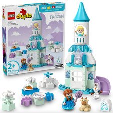 LEGO DUPLO Disney Anna and Elsa’s Frozen Castle Party 10455 Building Toy Set New