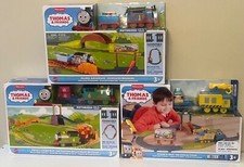 Lot of 3 HTF NEW in Box Thomas and Friends Motorized Compatible Train Sets RARE