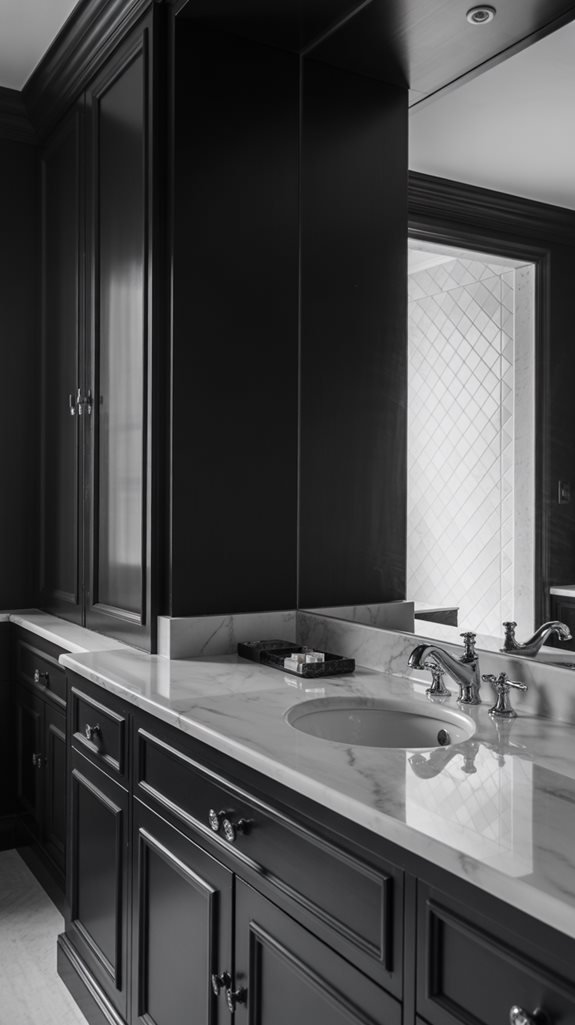 marble accents for sophistication