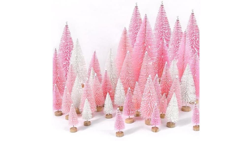 mini christmas tree set