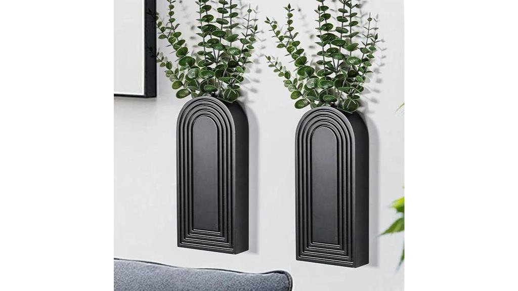 modern farmhouse wall vases