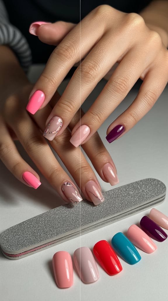 nail enhancement maintenance differences