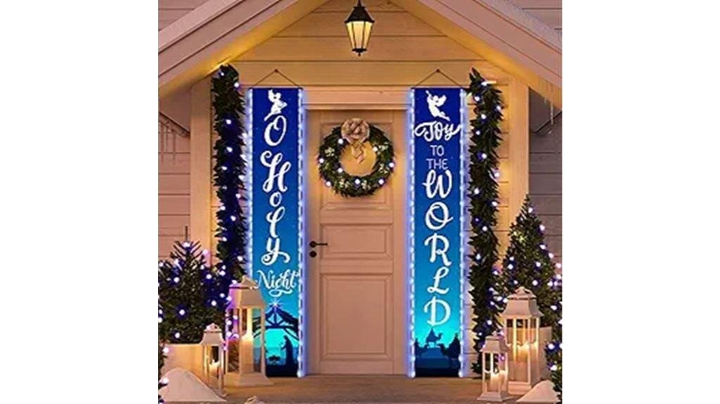 nativity porch sign decorations