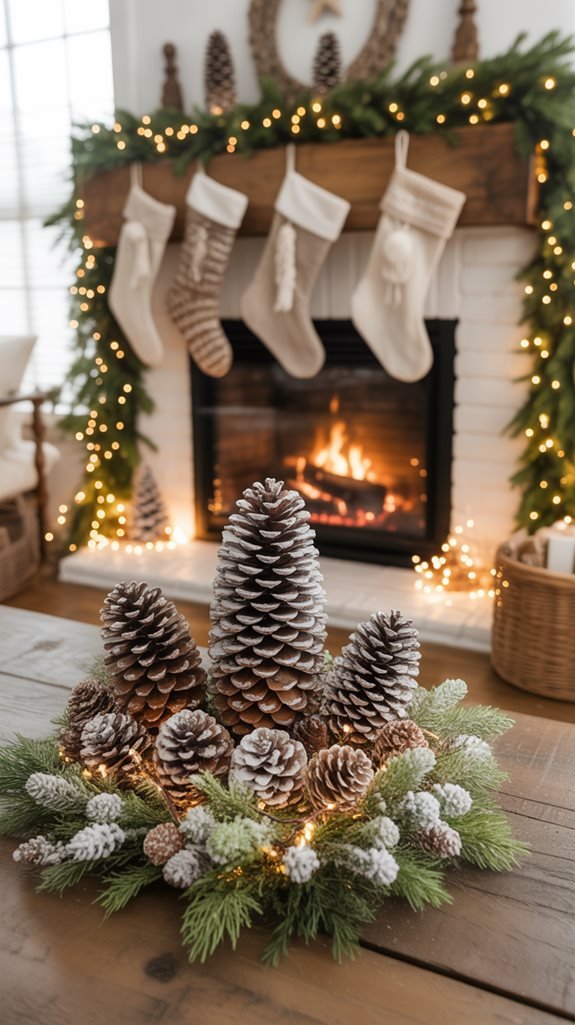 natural holiday centerpiece ideas