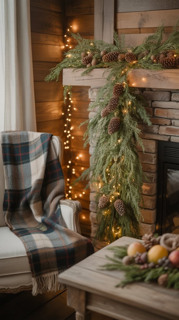 nature inspired holiday decor