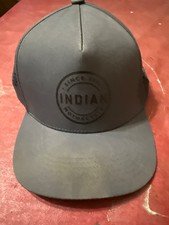 New Sealed Package Indian Motorcycle 1901 Snapback Vented Trucker Cap Polyester