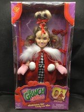 NIB! How The Grinch Stole Christmas CINDY LOU WHO Doll [Playmates 2000]