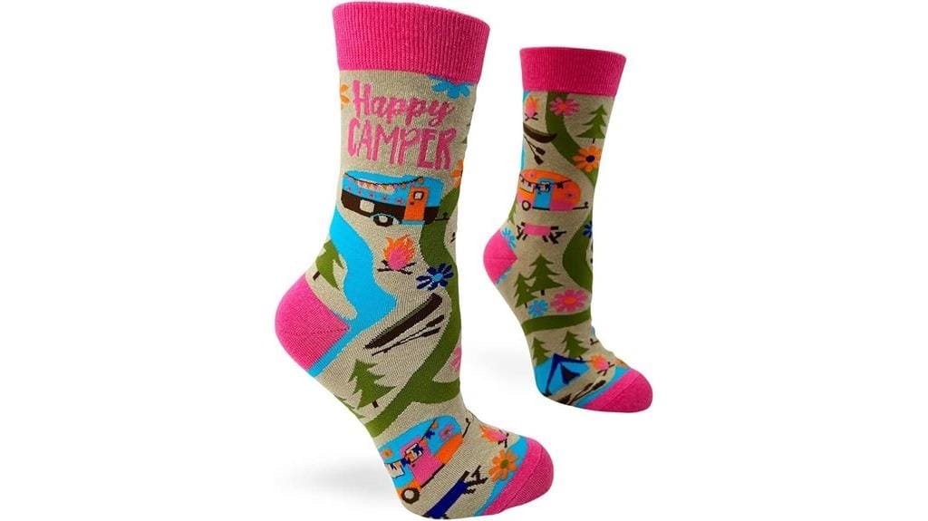 novelty crew socks design