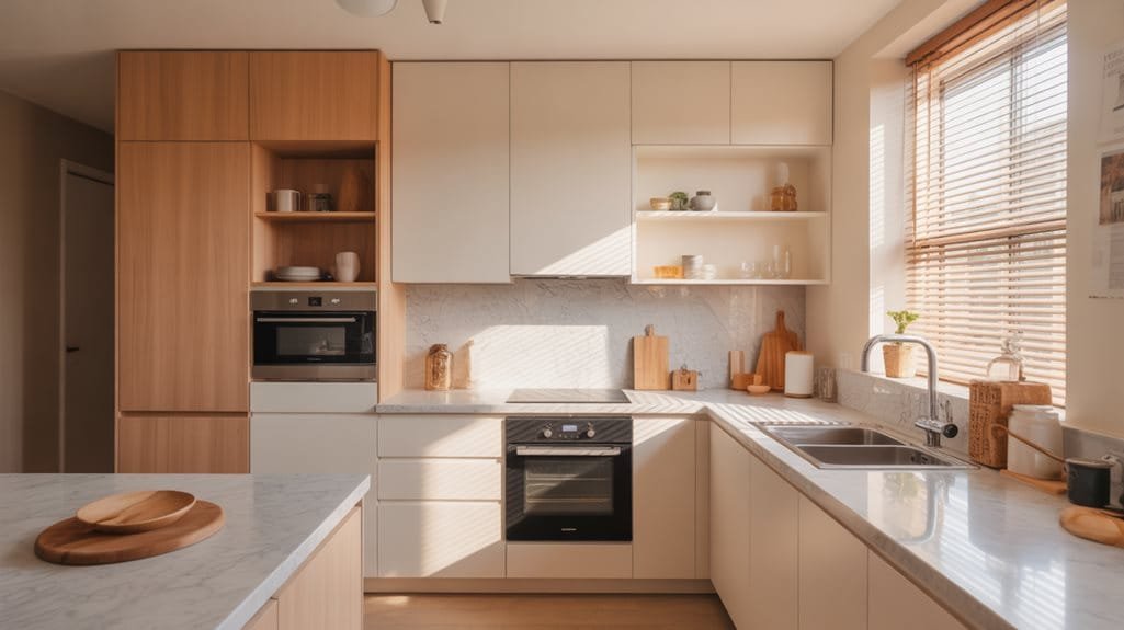 optimize kitchen workspace layout