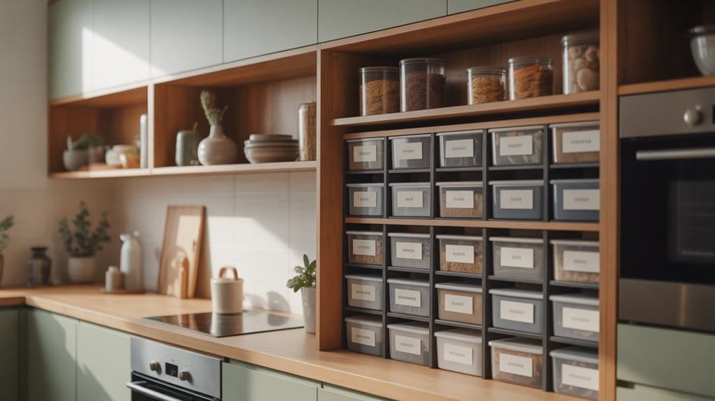 organized drawers for efficiency