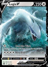 Pokemon Lugia V (138/219) Silver Tempest NM HOLO