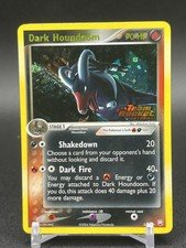 Pokemon TCG Team Rocket Returns Dark Houndoom 5/109 Reverse Holo Rare LP+