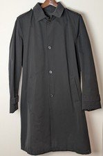 Prada Milano Black Long Coat Made in Italy – Classic Designer Outerwear