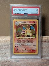 PSA 3 VG Charizard 4/102 Base Set Holo Rare Pokemon Card