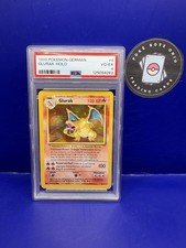 PSA 4 Pokémon German Base Set Glurak (Charizard) Holo