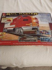 Rail Master Electric Train Set - HO Scale - Santa Fe Diesel
