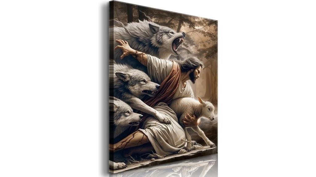 religious artwork featuring jesus