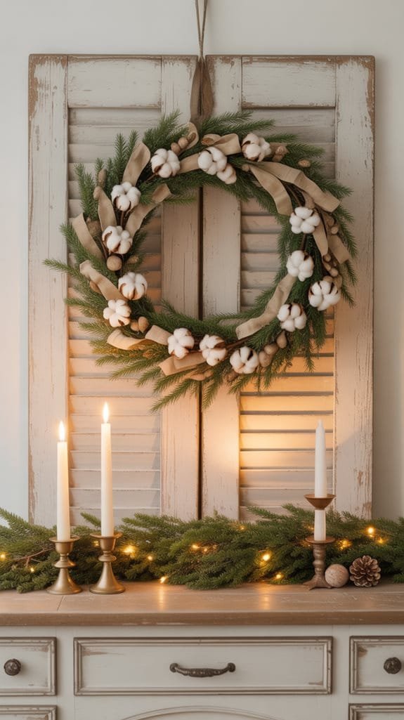 rustic elegance with cotton