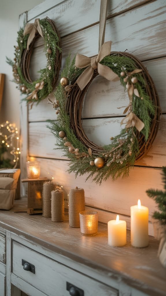 rustic twine wreath designs