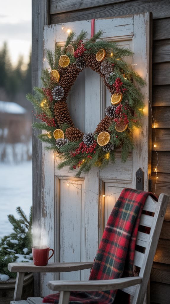 rustic wreaths for decor