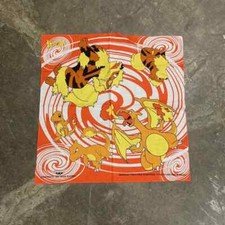Sealed Rare Pokemon Charizard Fire Handkerchief Bandana 1997 Fire Red