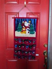 Sears Vintage Advent Calendar Santa Claus Christmas Countdown