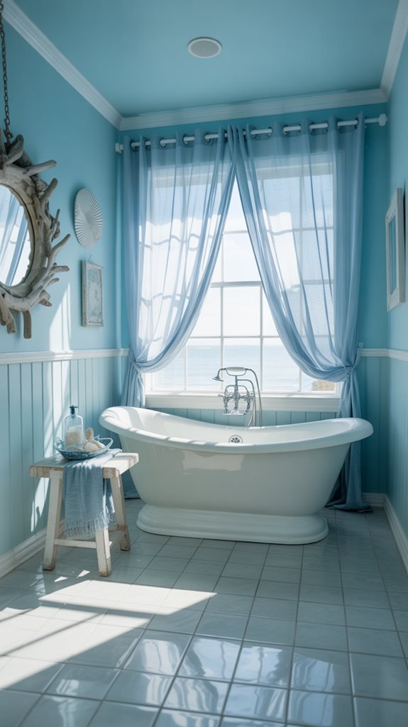 serene coastal bathroom retreat