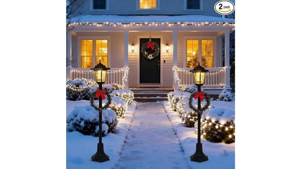 solar powered festive lighting