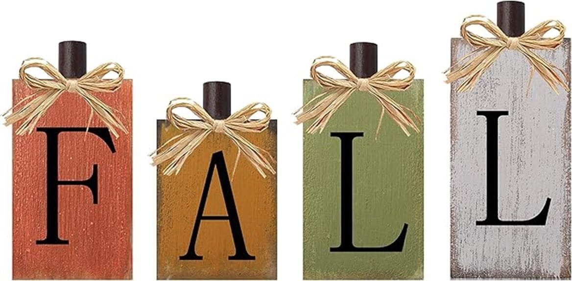 thanksgiving wooden table sign