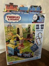 Thomas & Friends A Bridge to Sodor Motorized Toy Train & Track Set- Read Descrip