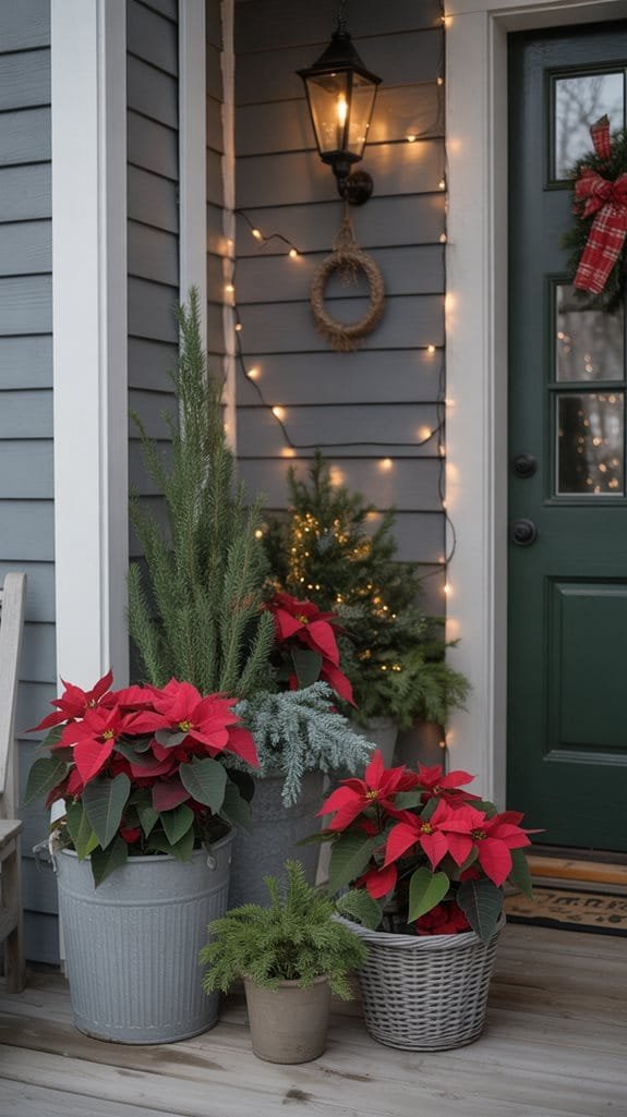 tiered pot arrangements enhance