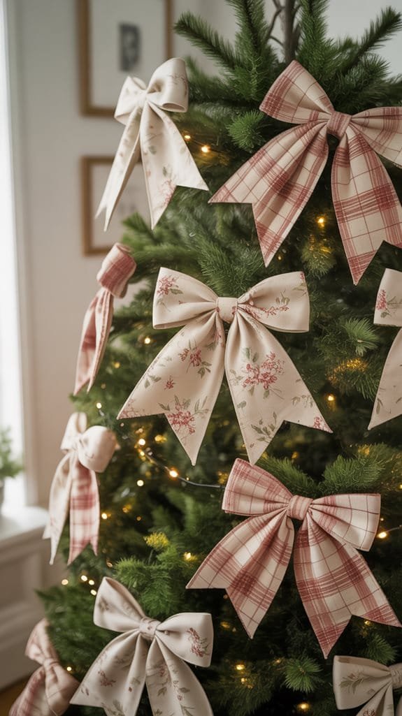 transform fabric into bows