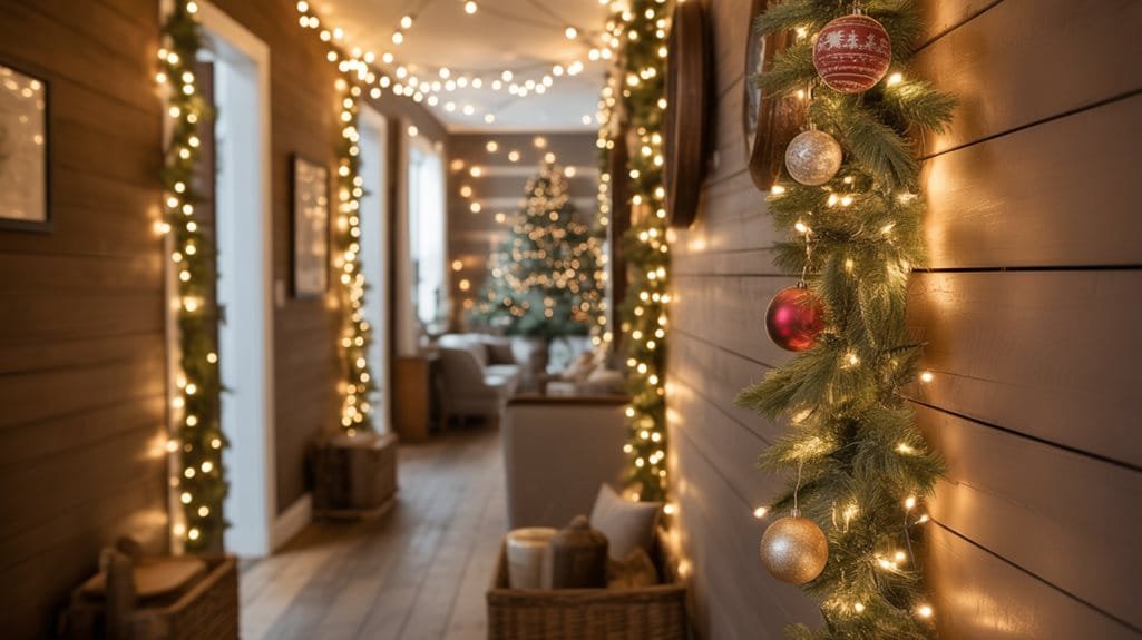 twinkling lights create ambiance