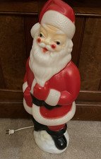 Vintage Blow Mold Santa Claus 23” Carolina Enterprises Tarboro, NC 1978