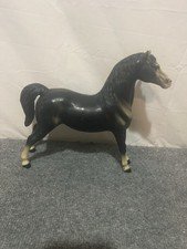 Vintage Breyer Horse Black And White Stallion 11"