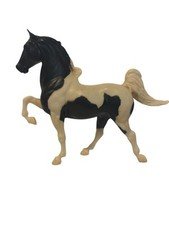 Vintage Breyer Horse Toy Black And White 9.5" Tall Made In USA