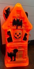 Vintage Halloween Haunted House Blow Mold Large 32" General Foam