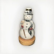 Vintage Snowman lamp 12 inch