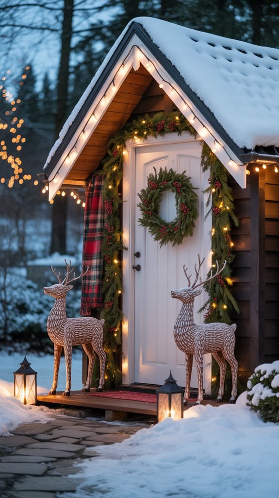 winter wonderland outdoor decor